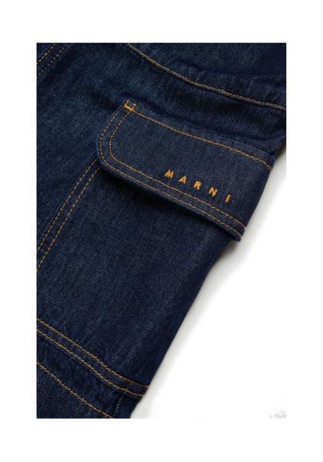 Salopette con logo MARNI KIDS | M01732 M00WG0M01